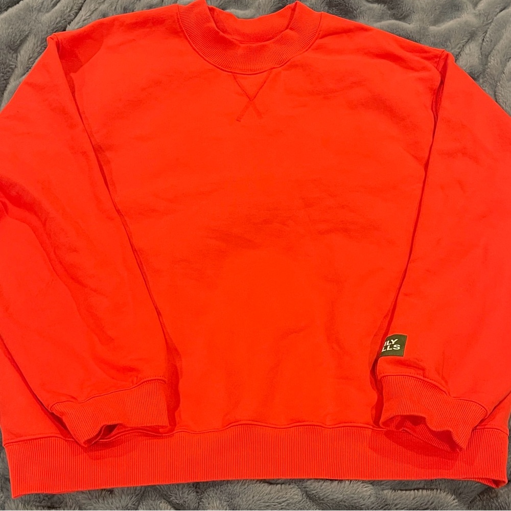 Daily Drills Heart Red Crewneck